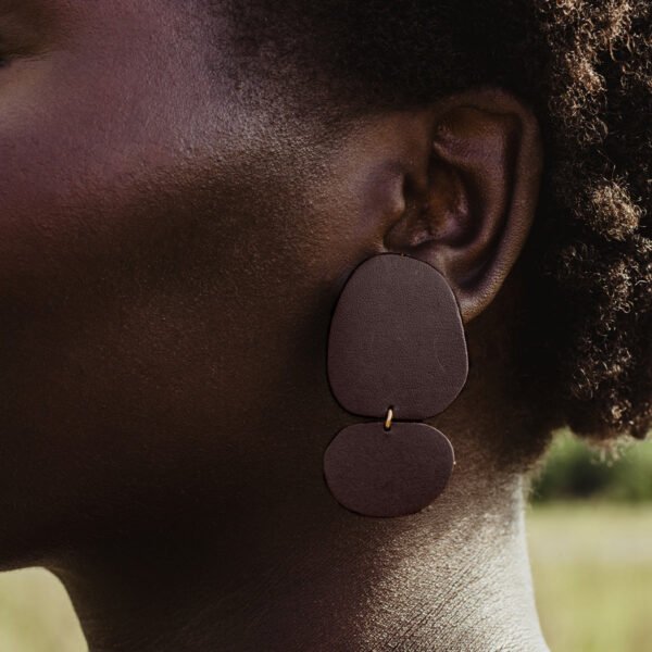 Eva Leather Earrings